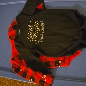 Christmas long sleeve bodysuits